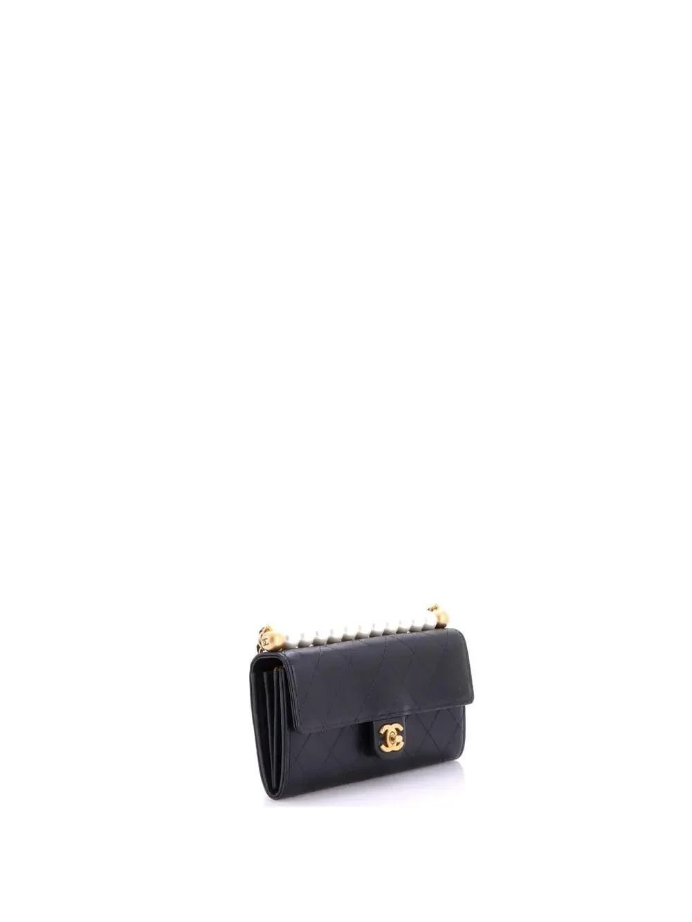 Chanel Chic Pearls Clutch With Chain #292057C31B